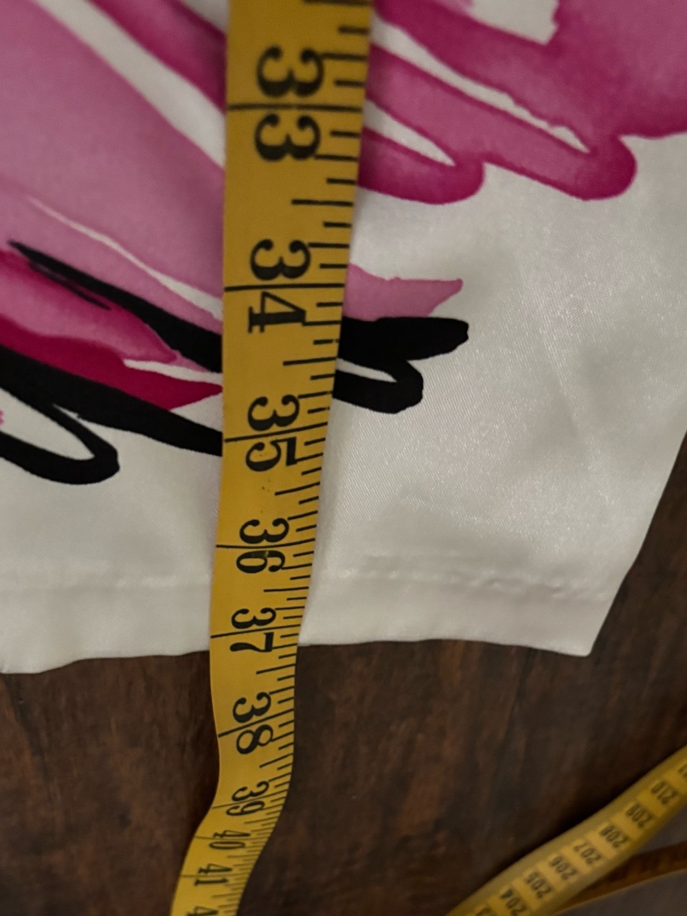 Dress Barn Midi Dress with Pink Floral Print - 10 - Picture 6 of 9